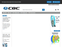 Tablet Screenshot of cbcshop-europe.com